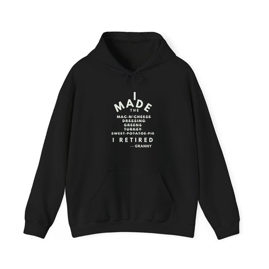 I Retired Unisex Heavy Blend™ Hooded Sweatshirt