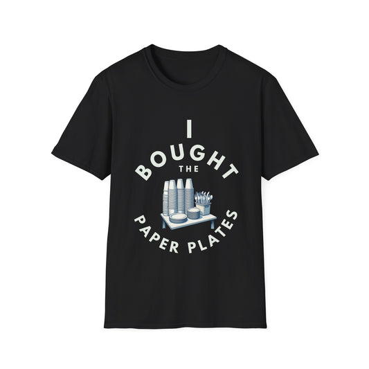 I Bought the Paper Products Unisex Softstyle T-Shirt